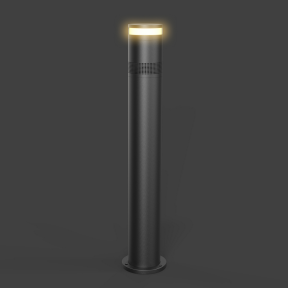 OSD Eclipse Series Bollard Outdoor Landscape Speaker with LED Light